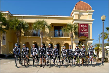 The Rice & Rose Cycling Team