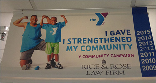 ymca sign