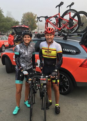 Paul and Kristi Rice Travel to California for 100 Mile Bicycle Rally