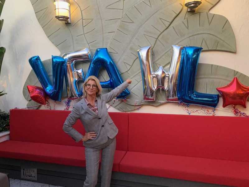 Beth King attends the Volusia Flagler Association for Women Lawyers' Fall Social