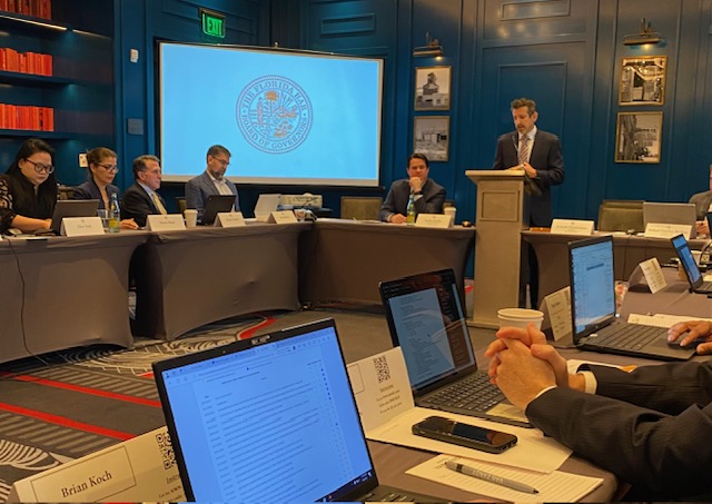 Partner Philip Bonamo attended the Florida Bar's Board of Governors out of state meeting